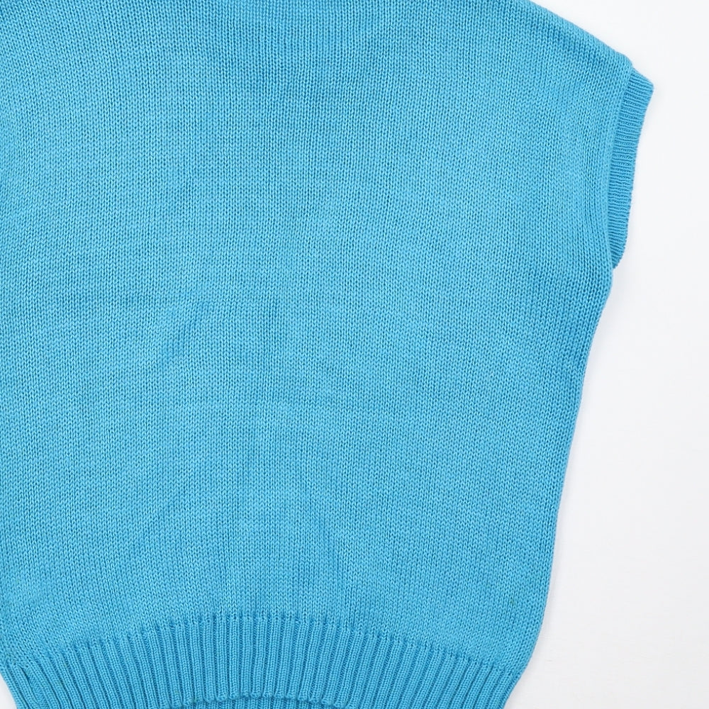 Paige Womens Blue   Vest Jumper Size 14