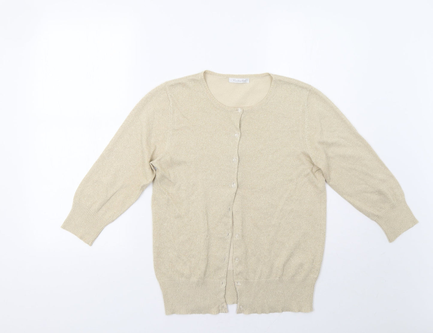 Womens UK Size 14 Berkertex Gold Cape Jumper