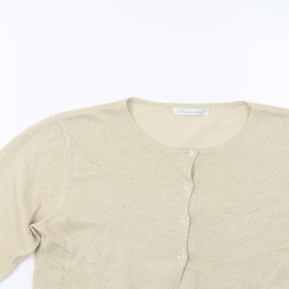 Womens UK Size 14 Berkertex Gold Cape Jumper