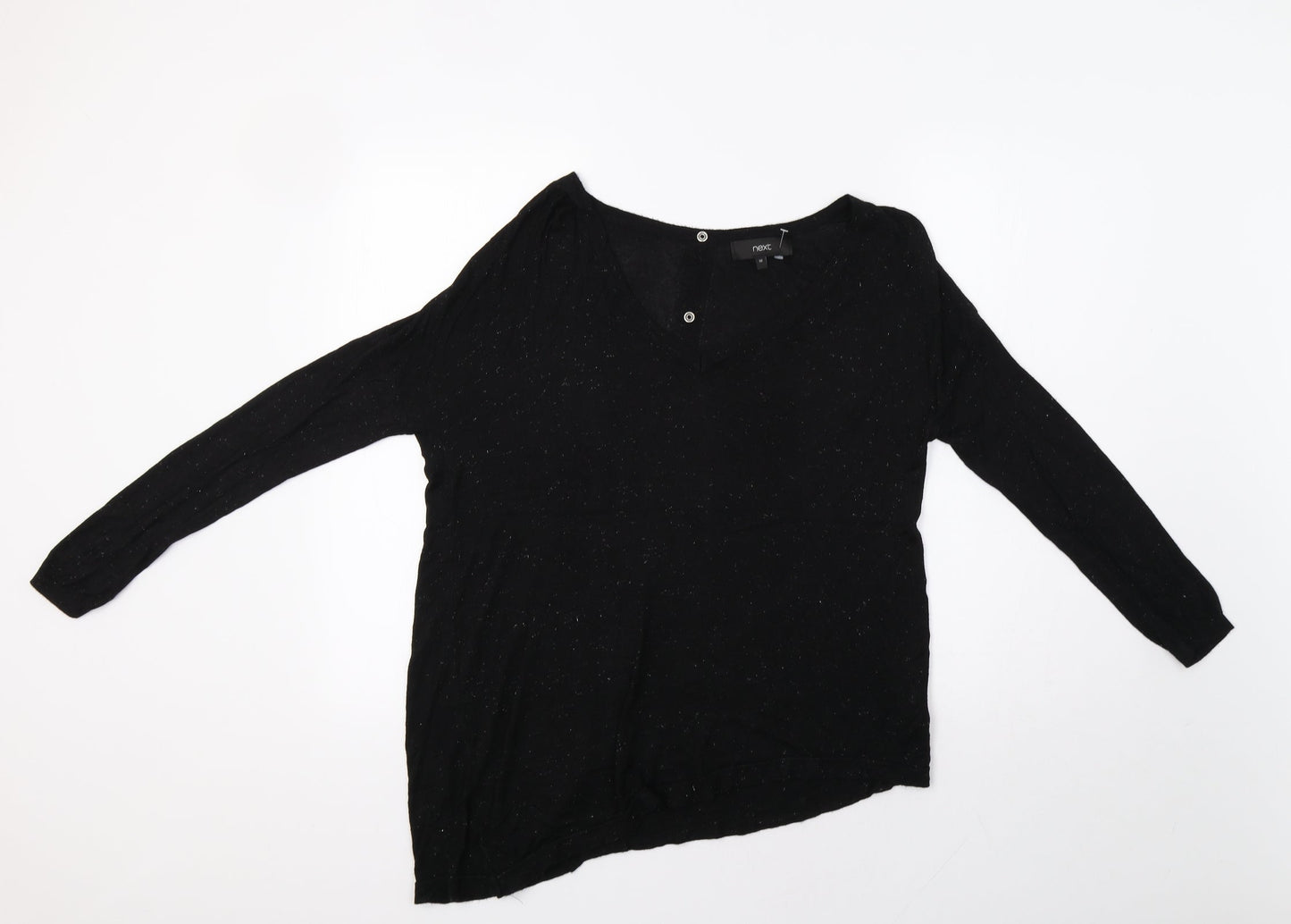 Womens UK Size 10 NEXT Black Pullover Jumper