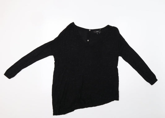 Womens UK Size 10 NEXT Black Pullover Jumper