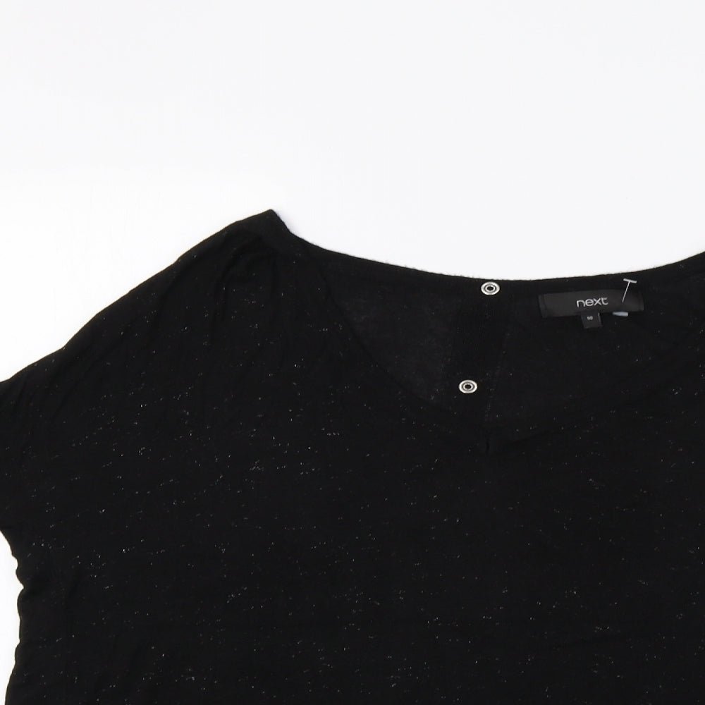 Womens UK Size 10 NEXT Black Pullover Jumper