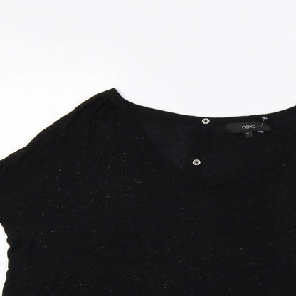 Womens UK Size 10 NEXT Black Pullover Jumper