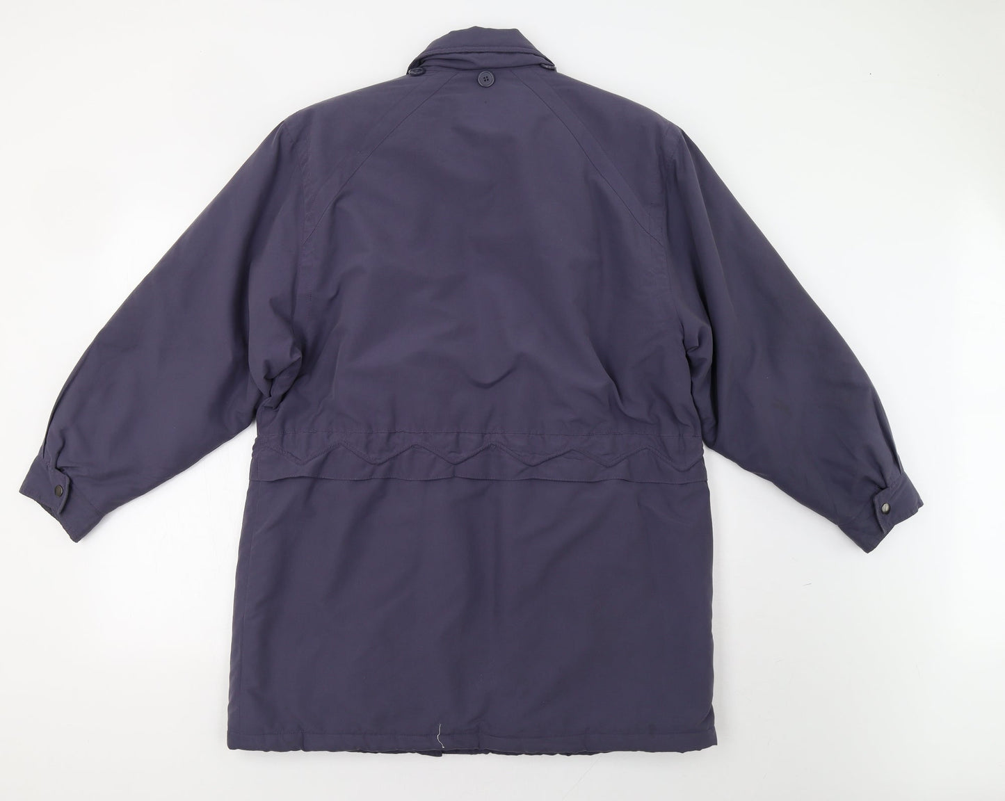 Drizzler Womens Blue   Overcoat Coat Size 12
