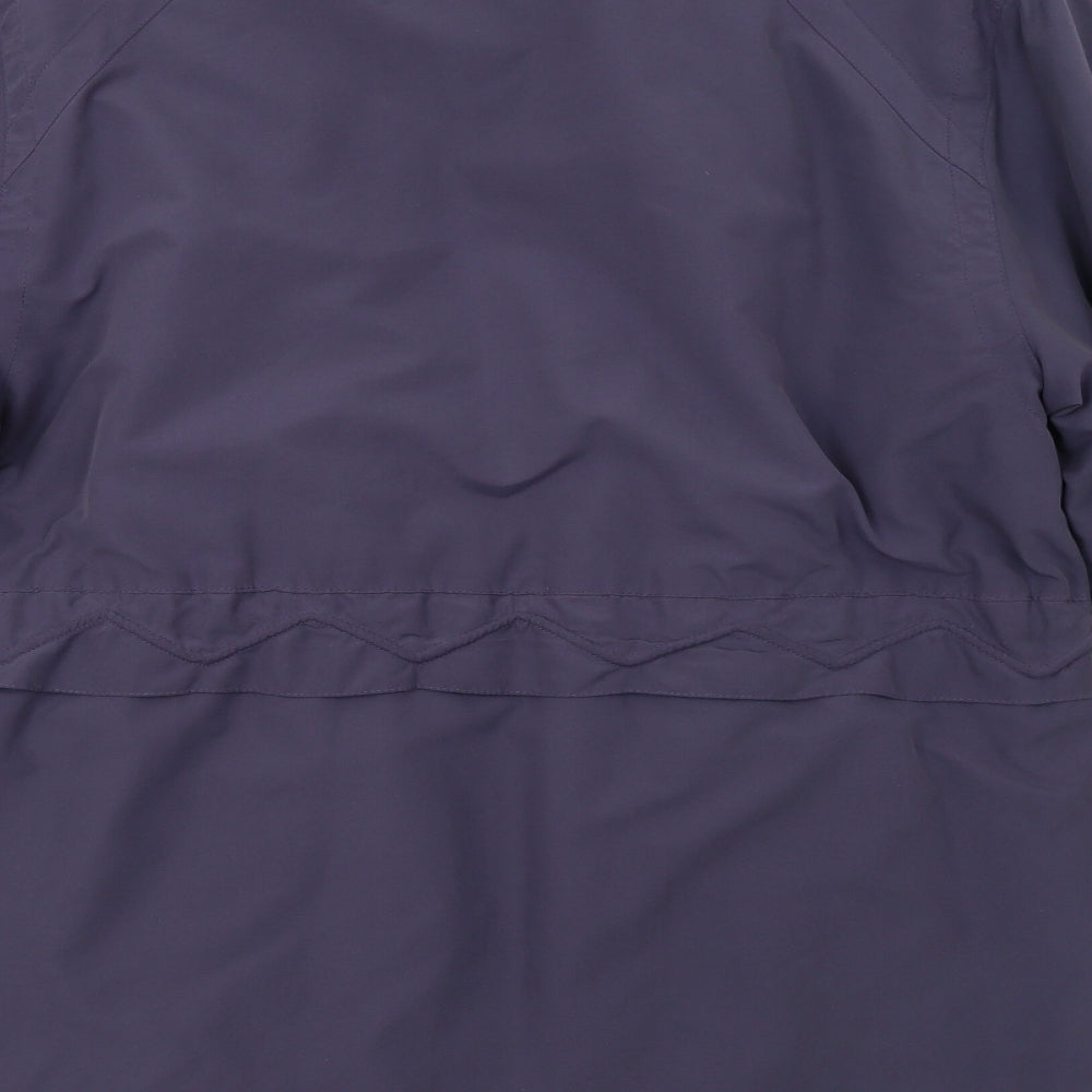 Drizzler Womens Blue   Overcoat Coat Size 12