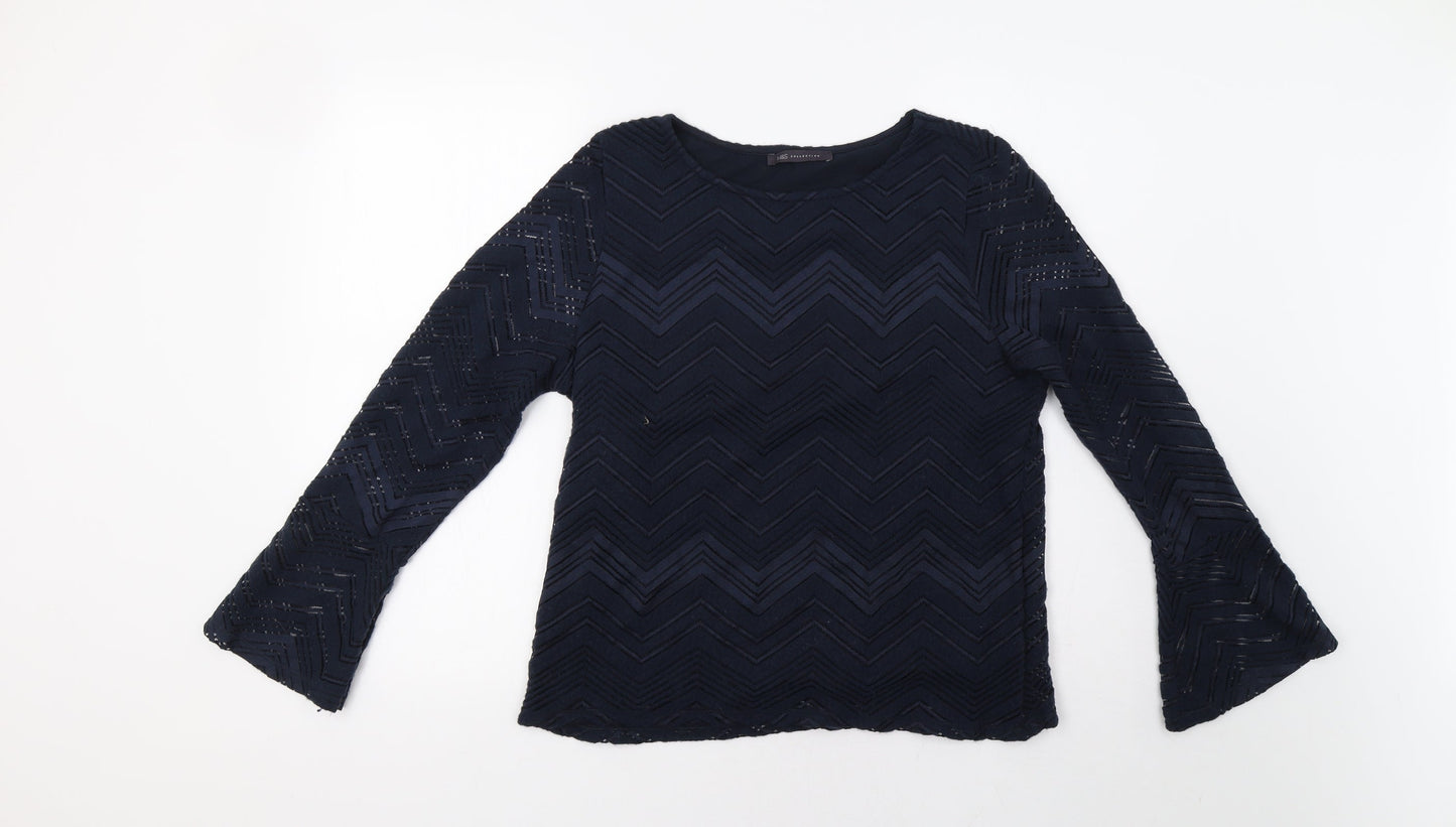 Womens UK Size 14 M&S Blue Pullover Jumper