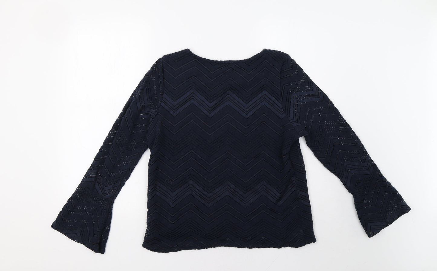 Womens UK Size 14 M&S Blue Pullover Jumper