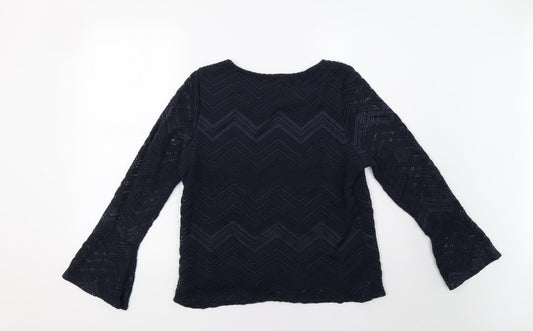 Womens UK Size 14 M&S Blue Pullover Jumper