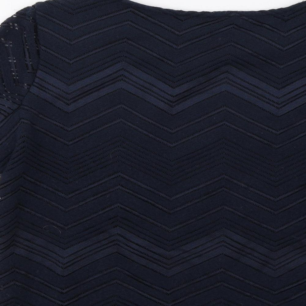 Womens UK Size 14 M&S Blue Pullover Jumper