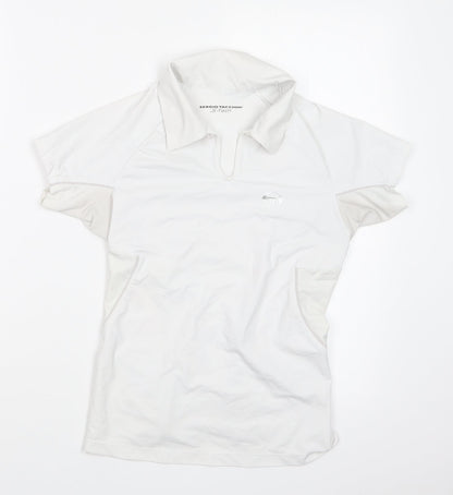 Sergio Tacchini Womens White   Basic T-Shirt Size S
