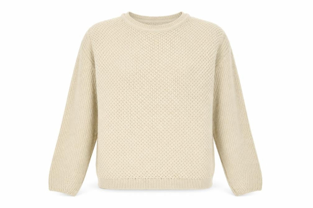 Womens UK Size 14 Topshop Beige Pullover Jumper