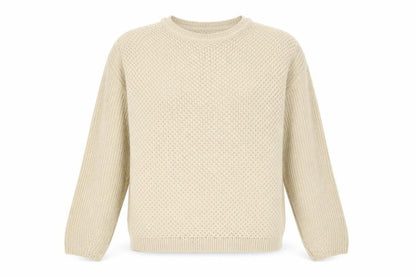 Womens UK Size 14 Topshop Beige Pullover Jumper