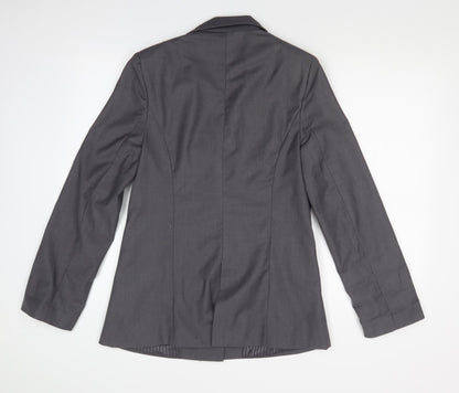 CHERRY Womens Grey   Jacket Suit Jacket Size L