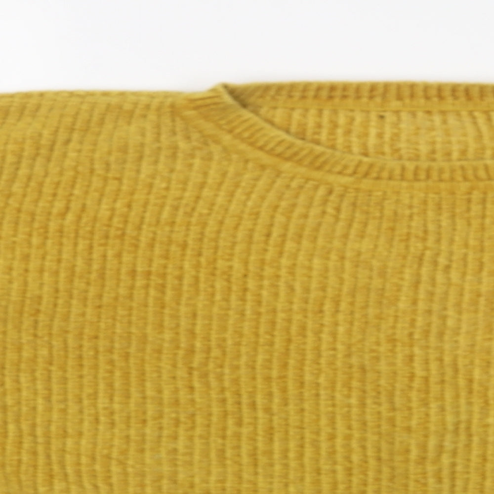 Primark Womens Yellow   Pullover Jumper Size L