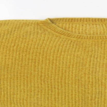 Primark Womens Yellow   Pullover Jumper Size L