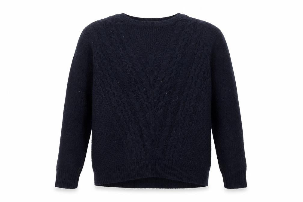 Womens UK Size M Peacocks Blue Pullover Jumper