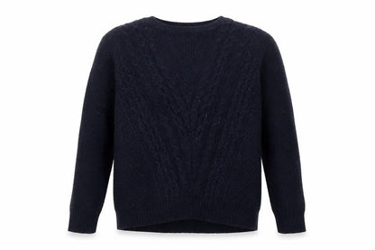Womens UK Size M Peacocks Blue Pullover Jumper