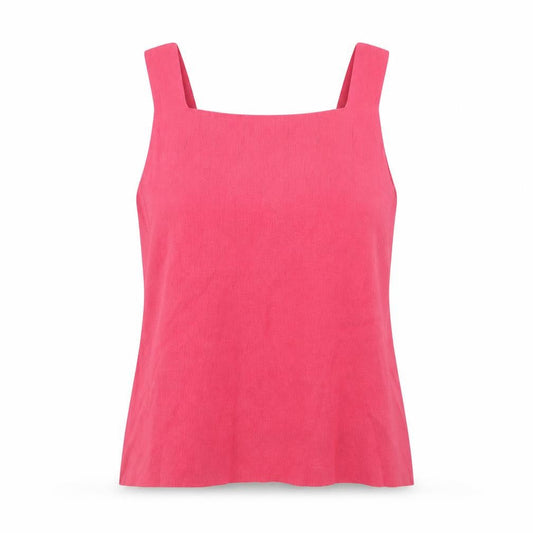 Womens UK Size L Nightingales Pink Basic Tank