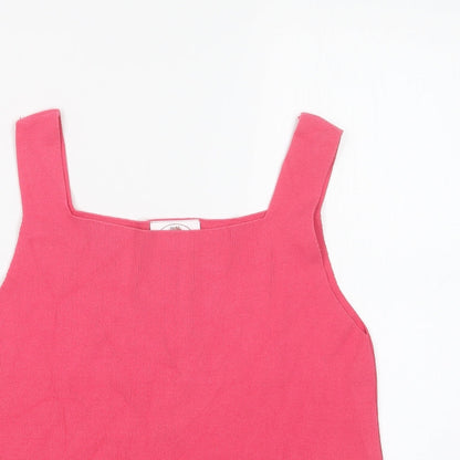 Nightingales Womens Pink   Basic Tank Size L