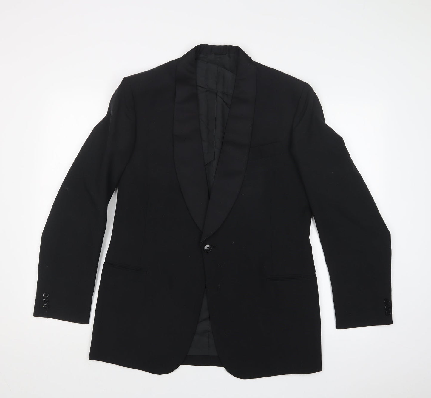 Mens UK Size  HAWKSMOOR Regular Black Suit Jacket