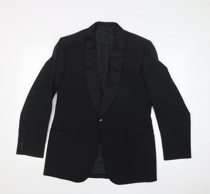 Mens UK Size  HAWKSMOOR Regular Black Suit Jacket