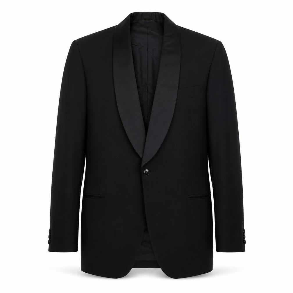Mens UK Size  HAWKSMOOR Regular Black Suit Jacket