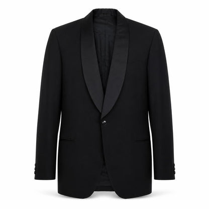 Mens UK Size  HAWKSMOOR Regular Black Suit Jacket