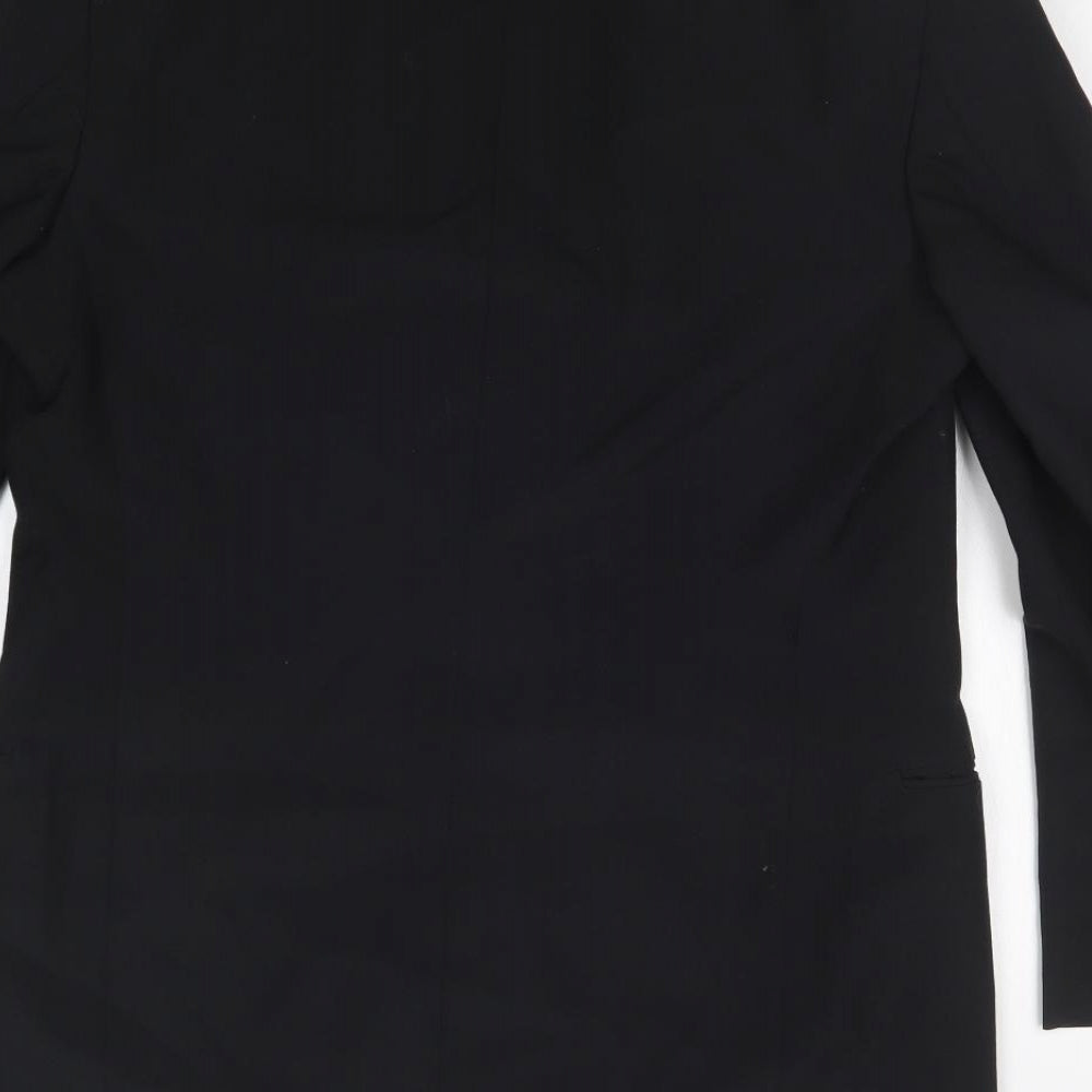 Mens UK Size  HAWKSMOOR Regular Black Suit Jacket