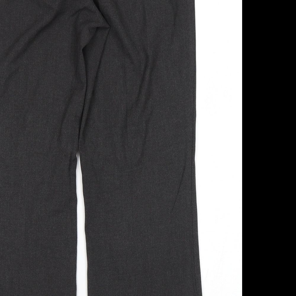 Womens UK Size 16 m&s Regular Fit  Grey Trousers