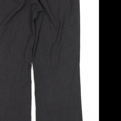 Womens UK Size 16 m&s Regular Fit  Grey Trousers