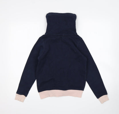pepperts Girls Blue   Pullover Sweatshirt Size 9-10 Years