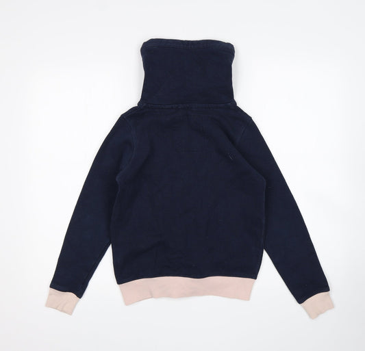 pepperts Girls Blue   Pullover Sweatshirt Size 9-10 Years