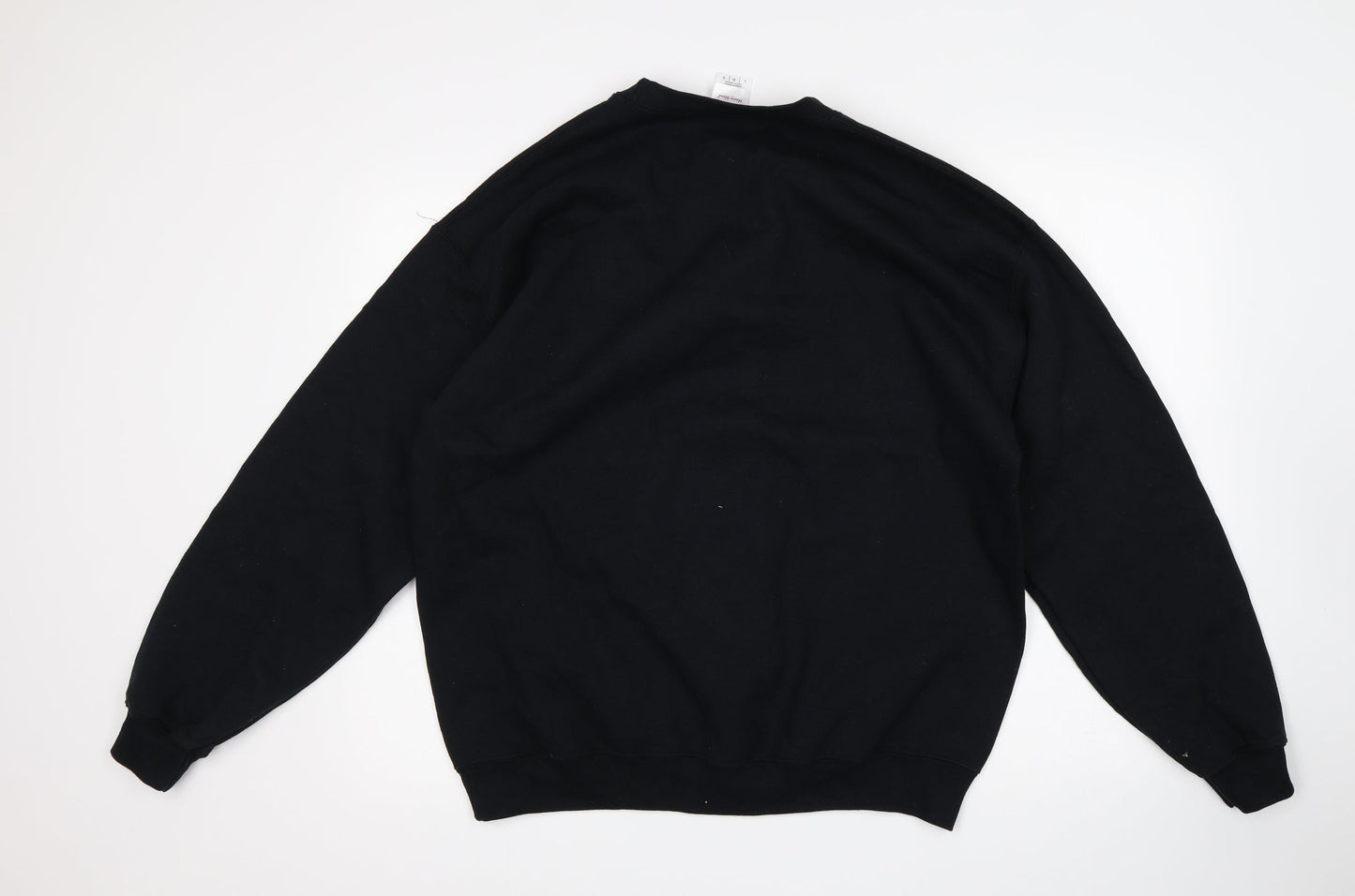 Gildan Womens Black   Pullover Sweatshirt Size L
