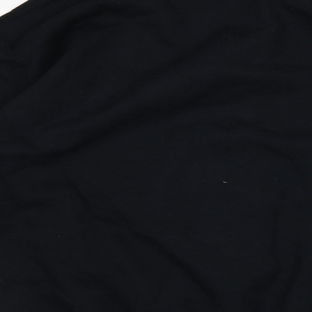 Gildan Womens Black   Pullover Sweatshirt Size L