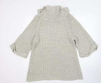 Womens UK Size 14 Atmosphere Grey Pullover Jumper