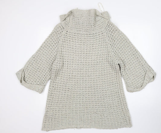 Womens UK Size 14 Atmosphere Grey Pullover Jumper