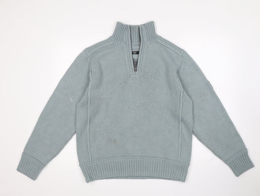 Mens UK Size S NEXT Green Pullover Sweatshirt