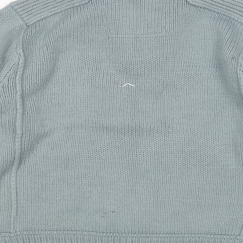 Mens UK Size S NEXT Green Pullover Sweatshirt