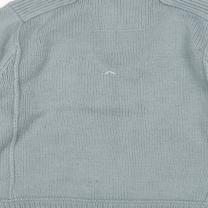Mens UK Size S NEXT Green Pullover Sweatshirt