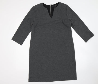 Yahari Womens Grey   Jumper Dress  Size 10
