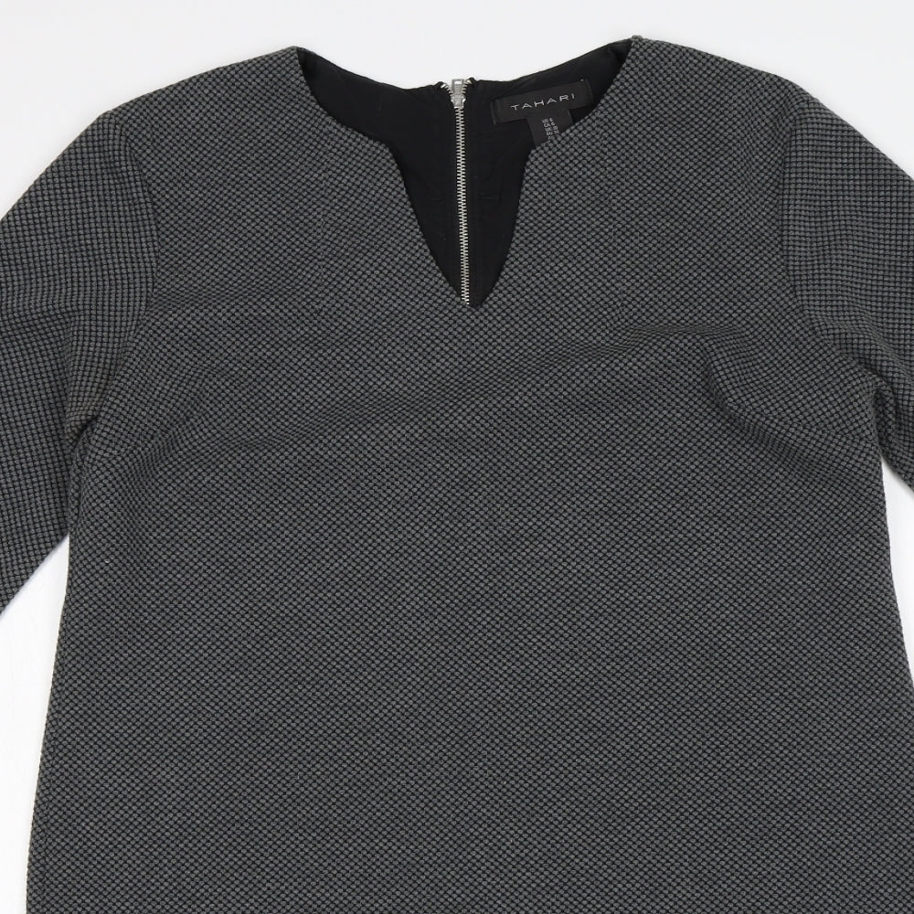 Yahari Womens Grey   Jumper Dress  Size 10