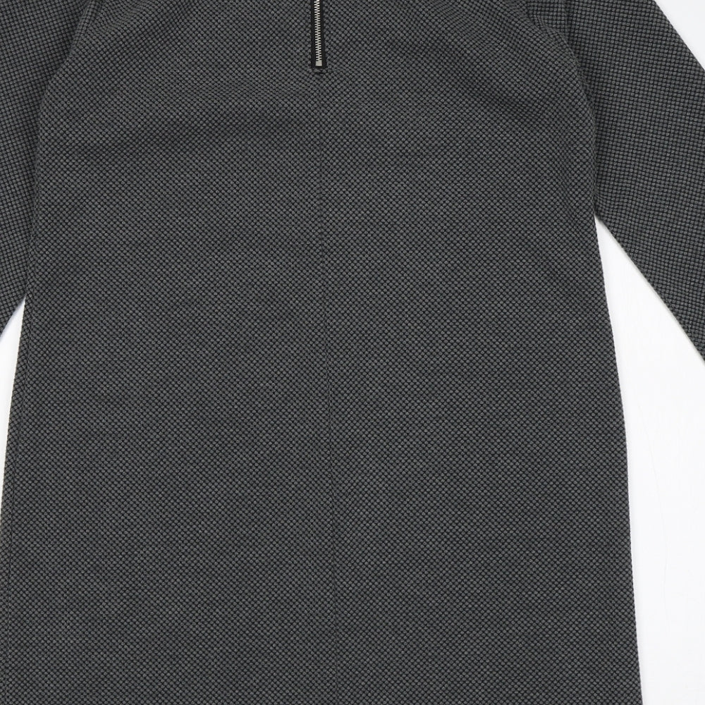 Yahari Womens Grey   Jumper Dress  Size 10