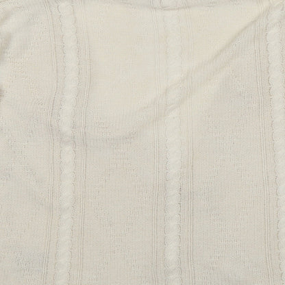 Womens UK Size 8 In the Style Beige Cardigan Jumper