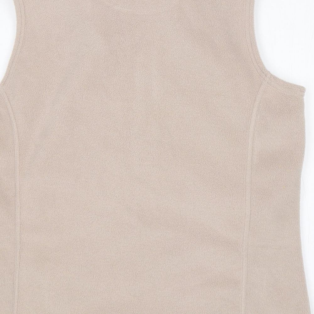 M&Co Womens Beige   Vest Sweatshirt Size XL