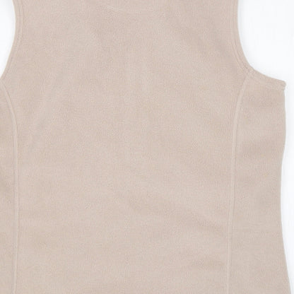 M&Co Womens Beige   Vest Sweatshirt Size XL