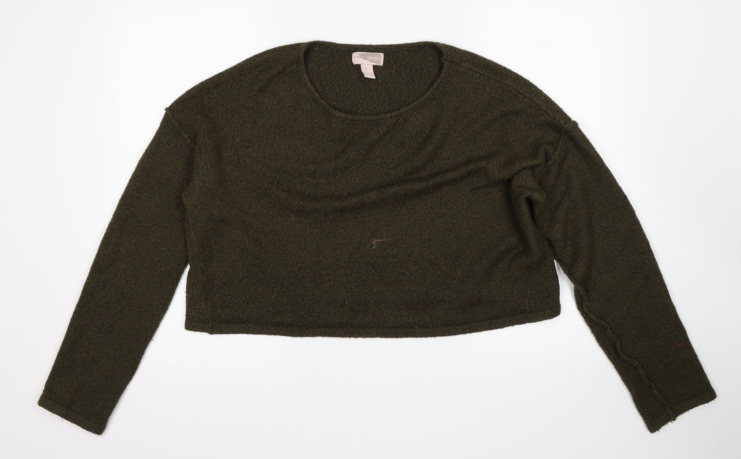 FOREVER 21 Womens Green   Pullover Jumper Size M