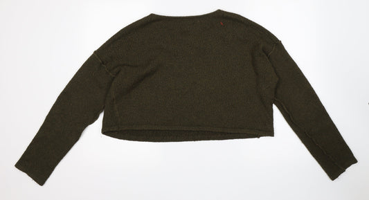 FOREVER 21 Womens Green   Pullover Jumper Size M