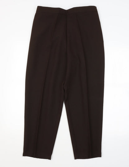 Womens UK Size 22 Saira of Manchester Regular Fit  Brown Trousers