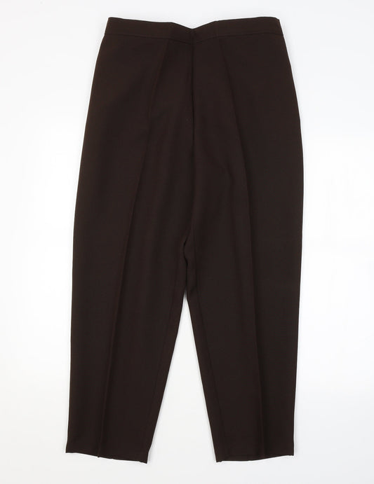 Womens UK Size 22 Saira of Manchester Regular Fit  Brown Trousers