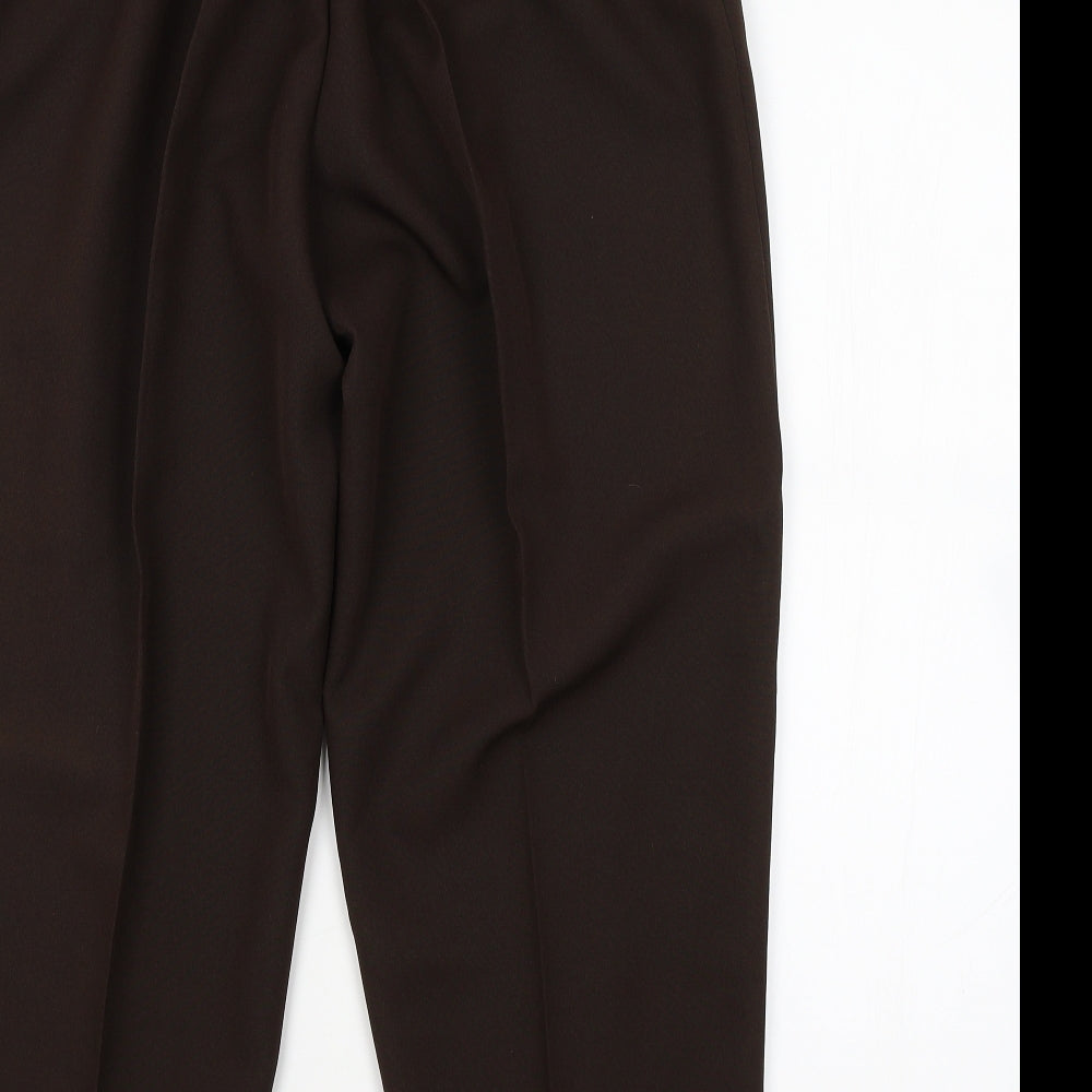 Womens UK Size 22 Saira of Manchester Regular Fit  Brown Trousers